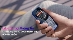Điện thoại Nokia 105 Dual SIM 2019 Zin Full Box