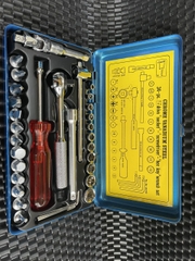 Bộ khẩu tuýp đa năng 1/4'' F-234M Flag Nhật Bản