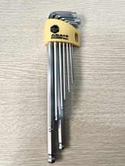 Bộ lục giác đầu bi dài 1.5-10mm AQKS910 ASAHI Nhật Bản