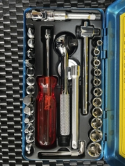 Bộ khẩu tuýp đa năng 1/4'' F-234M Flag Nhật Bản