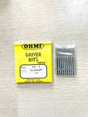 Mũi vặn vít VH-4 No.0x4x40(2x20) OHMI Nhật Bản