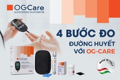 Hướng dẫn sử dụng máy đo đường huyết Ogcare