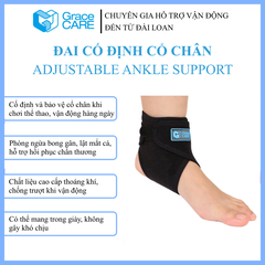 Đai cố định cổ chân Grace Care AB222