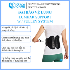 Đai bảo vệ lưng, cột sống Grace Care LH220