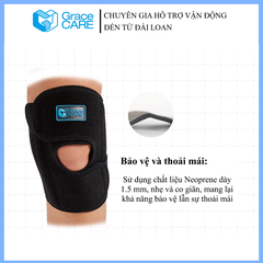 Đai bảo vệ cố định đầu gối Grace Care KB222