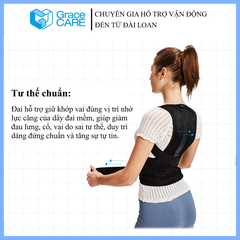 Đai chống gù lưng, điều chỉnh tư thế Grace Care LB224