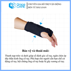 Đai nẹp cố định cổ tay Grace Care WS224