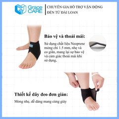 Đai cố định cổ chân Grace Care AB222