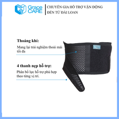 Đai bảo vệ lưng, cột sống Grace Care LB223
