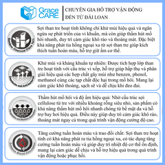 Đai bảo vệ lưng cột sống, thoát vị đĩa đệm Grace Care LB221