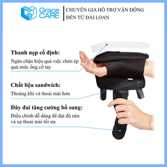 Đai nẹp cố định cổ tay Grace Care WS224