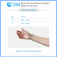 Đai bảo vệ cổ tay Grace Care WD320