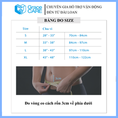 Đai bảo vệ lưng cột sống, thoát vị đĩa đệm Grace Care LB221