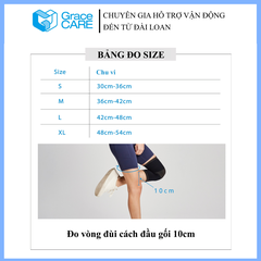 Đai bảo vệ đầu gối Grace Care KD320