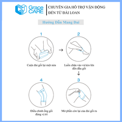 Đai bảo vệ đầu gối Grace Care KD320