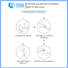 Đai bảo vệ đầu gối Grace Care KD321