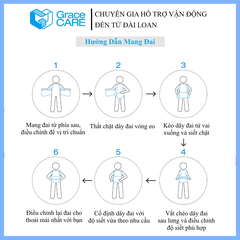 Đai chống gù lưng, điều chỉnh tư thế Grace Care LB224