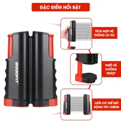 Bộ 2 vợt bóng bàn tặng kèm 4 bóng, cọc lưới rút GF005TS