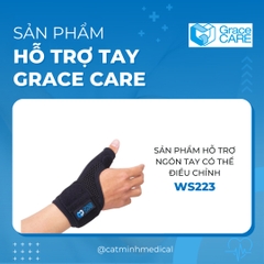 Đai nẹp cố định ngón tay cái Grace Care WS223 (dùng được cho cả 2 tay) | Đai nẹp ngón cái