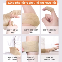 Băng thể thao đàn hồi 5cm x 5m GoTape GT02