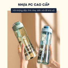 Bình nước thể thao GoodFit GF05RA dung tích 800ml
