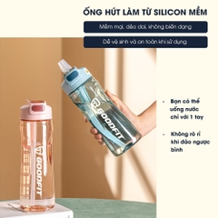 Bình nước thể thao GoodFit GF05RA dung tích 800ml
