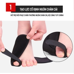 Đai nẹp bảo vệ gan bàn chân, ngón chân cái GF617A