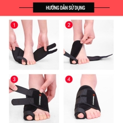 Đai Nẹp Bảo Vệ Gan Bàn Chân, Ngón Chân Cái GoodFit GF617A