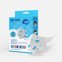 Khẩu trang 3D trẻ em