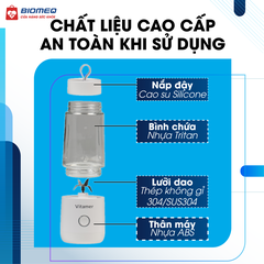 Máy Xay Sinh Tố Cầm Tay Biohealth Mini Juicer