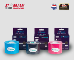 Băng Dán Cơ Starbalm 5cm x 5m, Băng Keo Thể Thao, Băng Dán Cơ Thể Thao, Nhiều Màu, Hỗ Trợ Vận Động