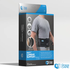 Sản phẩm hỗ trợ lưng có thể điều chỉnh với hệ thống kéo (bản 9 inch) LH220