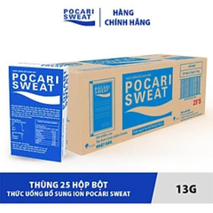 Thùng 125 Gói Bột Thức Uống Bù Điện Giải Pocari Sweat