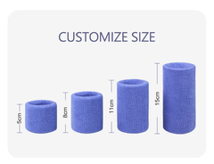 (Kích cỡ 11cm) Băng tay thể thao thấm mồ hôi, co giãn mềm mại
