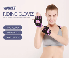 Găng tay tập gym, chống trượt hiệu quả Aolikes AL-1678
