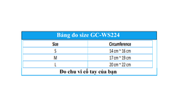 Đai nẹp cố định cổ tay Grace Care WS224 (dùng được cho cả 2 tay) | Nẹp cổ tay