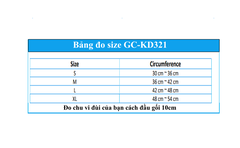 Đai bảo vệ đầu gối Grace Care KD321 | Đai bảo vệ tránh chấn thương đầu gối, dây chằng
