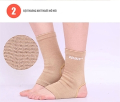 Tất bảo vệ mắt cá chân, cổ chân dạng hở gót Aolikes AL-7326