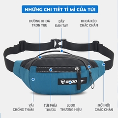 Túi đeo hông, đeo bụng, đeo chéo chống nước GF115RB