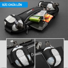 Túi đeo hông chạy bộ chống nước, có ngăn đựng 2 bình nước GF120RB