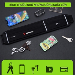 Túi đeo hông chạy bộ chống nước, phản quang GoodFit GF119RB
