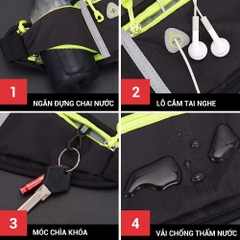 Túi đeo hông, đeo bụng chạy bộ