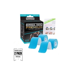 Băng dán cơ thể thao cao cấp DragoTape - cuộn Pre-cut 5cm*5m (Combo 2 cuộn)
