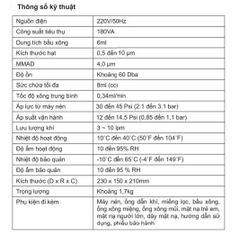 Máy Phun Khí Dung Neb Basic