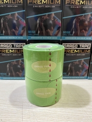 Băng dán cơ thể thao cao cấp DragoTape - cuộn Pre-cut 5cm*5m (Combo 2 cuộn)