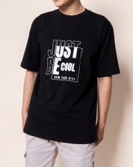 Áo thun 100% cotton KQ STYLING JBC đen