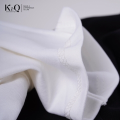 Áo thun 100% cotton KQ STYLING JBC trắng