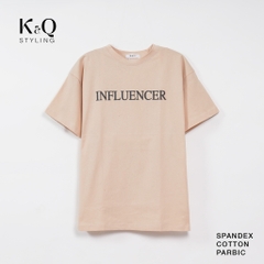 Áo thun unisex cotton INFLUENCER Freesize