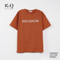Áo thun unisex cotton INFLUENCER Freesize