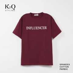 Áo thun unisex cotton INFLUENCER Freesize